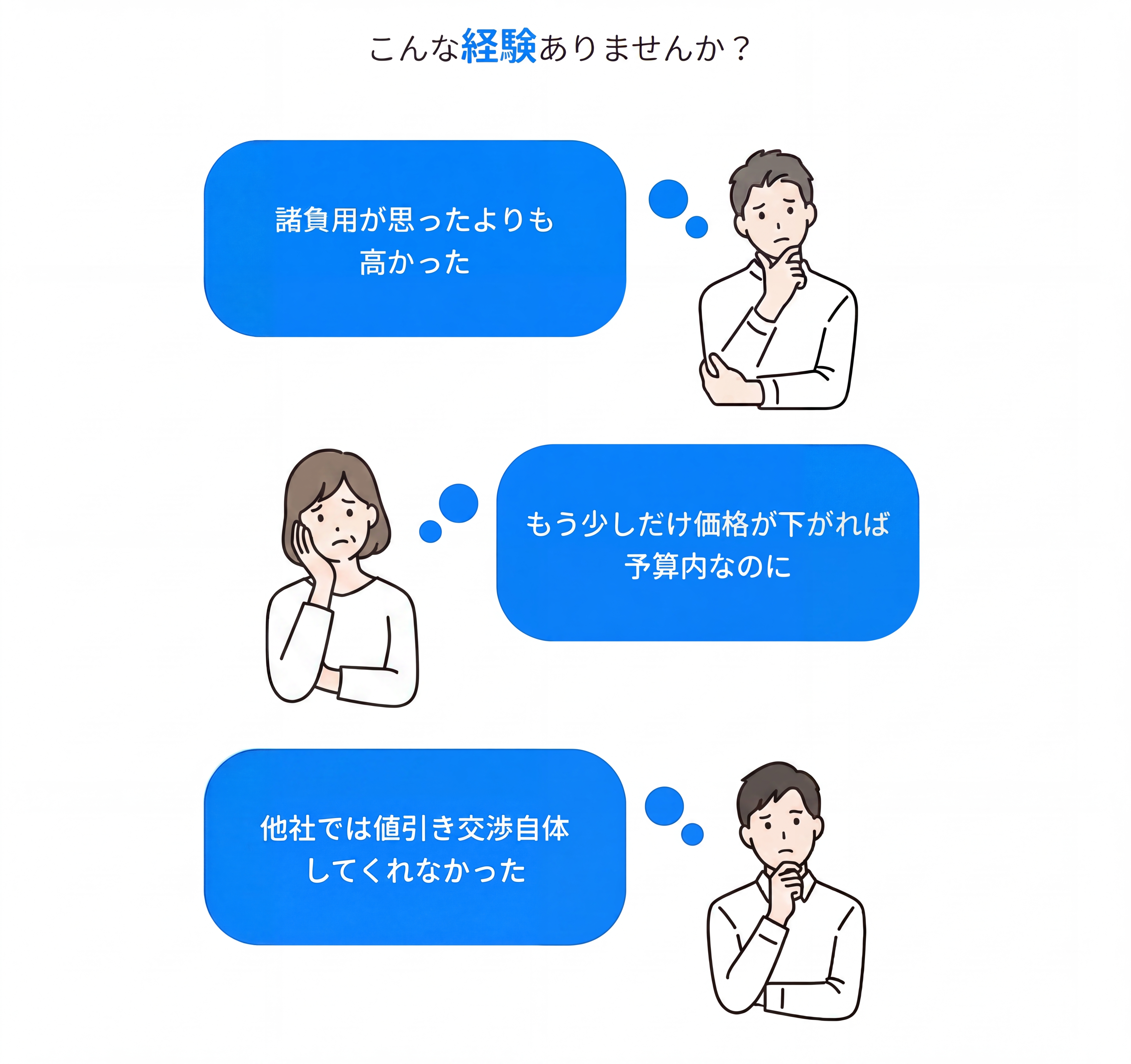 こんな経験ありませんか？