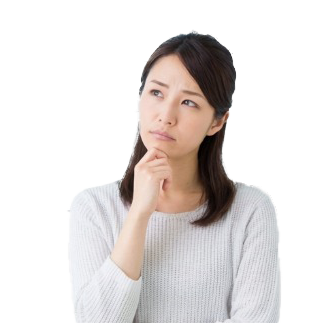 お悩みの女性